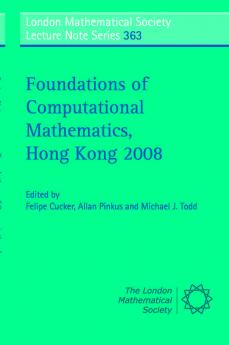 Foundations of Computational Mathematics Hong Kong 2008