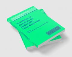 Foundations of Computational Mathematics Hong Kong 2008