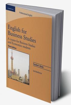 English for Business Studies Teacher's Book