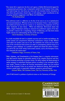 Weber Habermas and Transformations of the European State