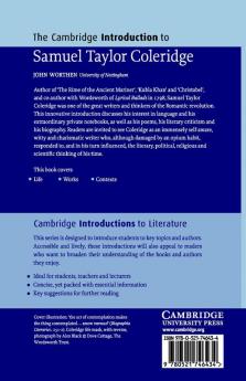 The Cambridge Introduction to Samuel Taylor Coleridge