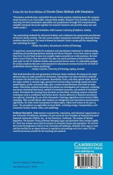Discrete Choice Methods with Simulation