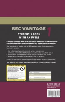 Cambridge Bec Vantage 1