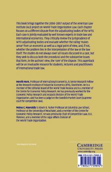 The WTO Case Law of 2006-2007