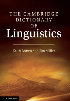 The Cambridge Dictionary of Linguistics
