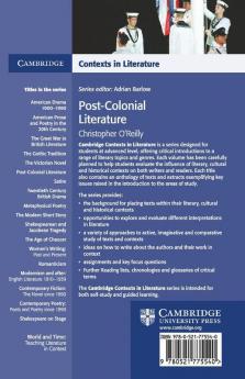 Post-Colonial Literature