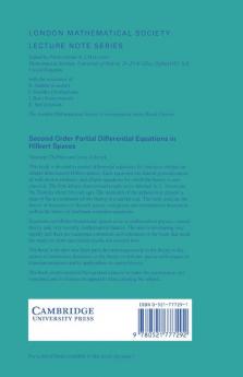 Second Order Partial Differential Equations in Hilbert Spaces