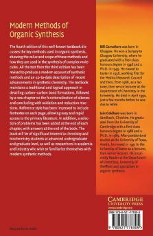 Modern Methods of Organic Synthesis