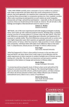 Chinese Urban Life Under Reform