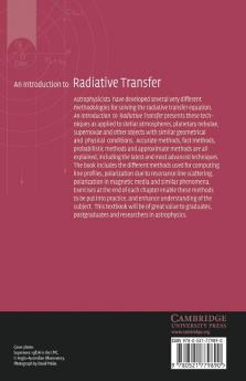 An Introduction to Radiative Transfer