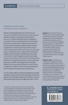 Integrating Landscape Ecology Into Natural Resource Management