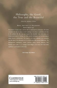 Philosophy the Good the True and the Beautiful