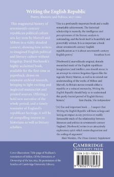 Writing the English Republic