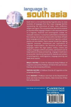 Language in South Asia