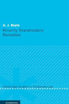 Minority Shareholders' Remedies