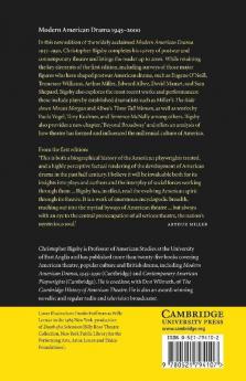 Modern American Drama 1945 2000