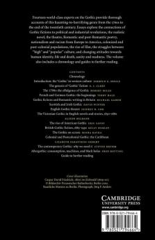 The Cambridge Companion to Gothic Fiction