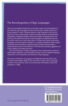 The Sociolinguistics of Sign Languages