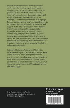The Ecology of Language Evolution