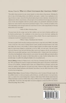 What Is It about Government That Americans Dislike?