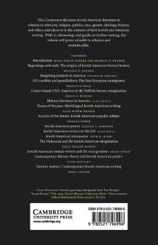 The Cambridge Companion to Jewish American Literature