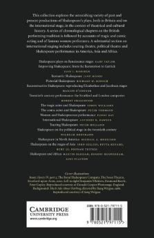 The Cambridge Companion to Shakespeare on Stage