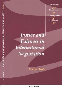 Justice in Fairness International Negotiation