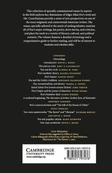 The Cambridge Companion to Edgar Allan Poe