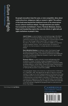 Culture and Rights