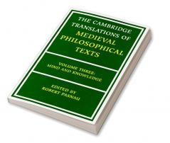 The Cambridge Translations of Medieval Philosophical Texts