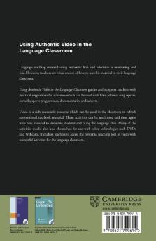 Using Authentic Video in the Language Classroom