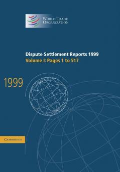 Dispute Settlement Reports 1999