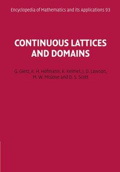 Continuous Lattices and Domains