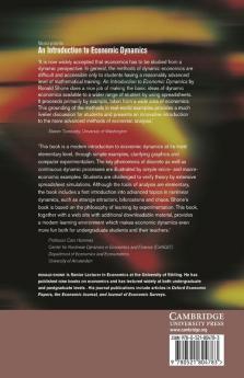 An Introduction to Economic Dynamics
