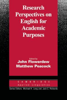 Research Perspectives on English for Academic Purposes