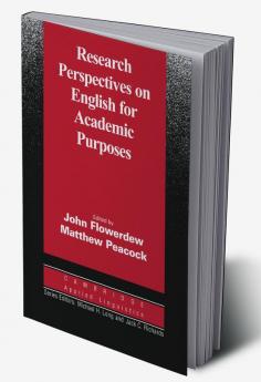 Research Perspectives on English for Academic Purposes
