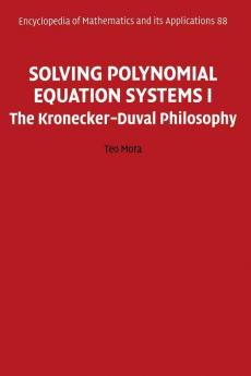 Solving Polynomial Equation Systems I