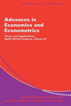 Advances in Economics and Econometrics