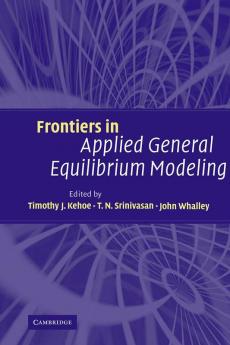 Frontiers in Applied General Equilibrium Modeling