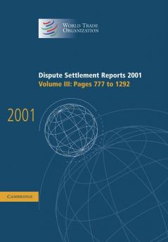 Dispute Settlement Reports 2001