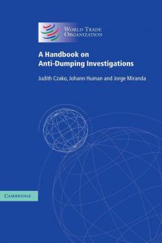 A Handbook on Anti-Dumping Investigations