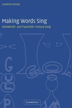 Making Words Sing