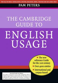 THE CAMBRIDGE GUIDE TO ENGLISH USAGE