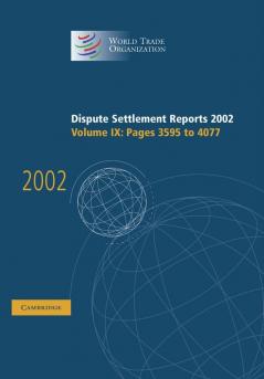 Dispute Settlement Reports 2002