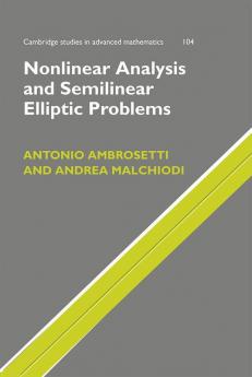 Nonlinear Analysis and Semilinear Elliptic Problems