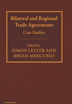Bilateral and Regional Trade Agreements