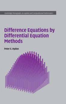 Difference Equations by Differential Equation Methods