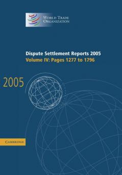 Dispute Settlement Reports 2005