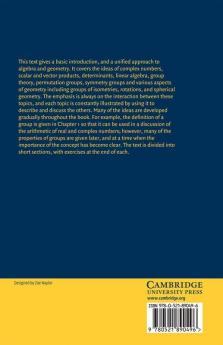 Algebra and Geometry