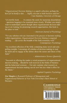 Organizational Decision Making